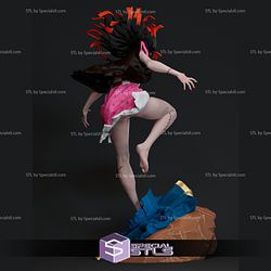 Nezuko Demon Form 3D Printable V2 from Demon Slayer 3D Model