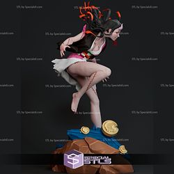 Nezuko Demon Form 3D Printable V2 from Demon Slayer 3D Model