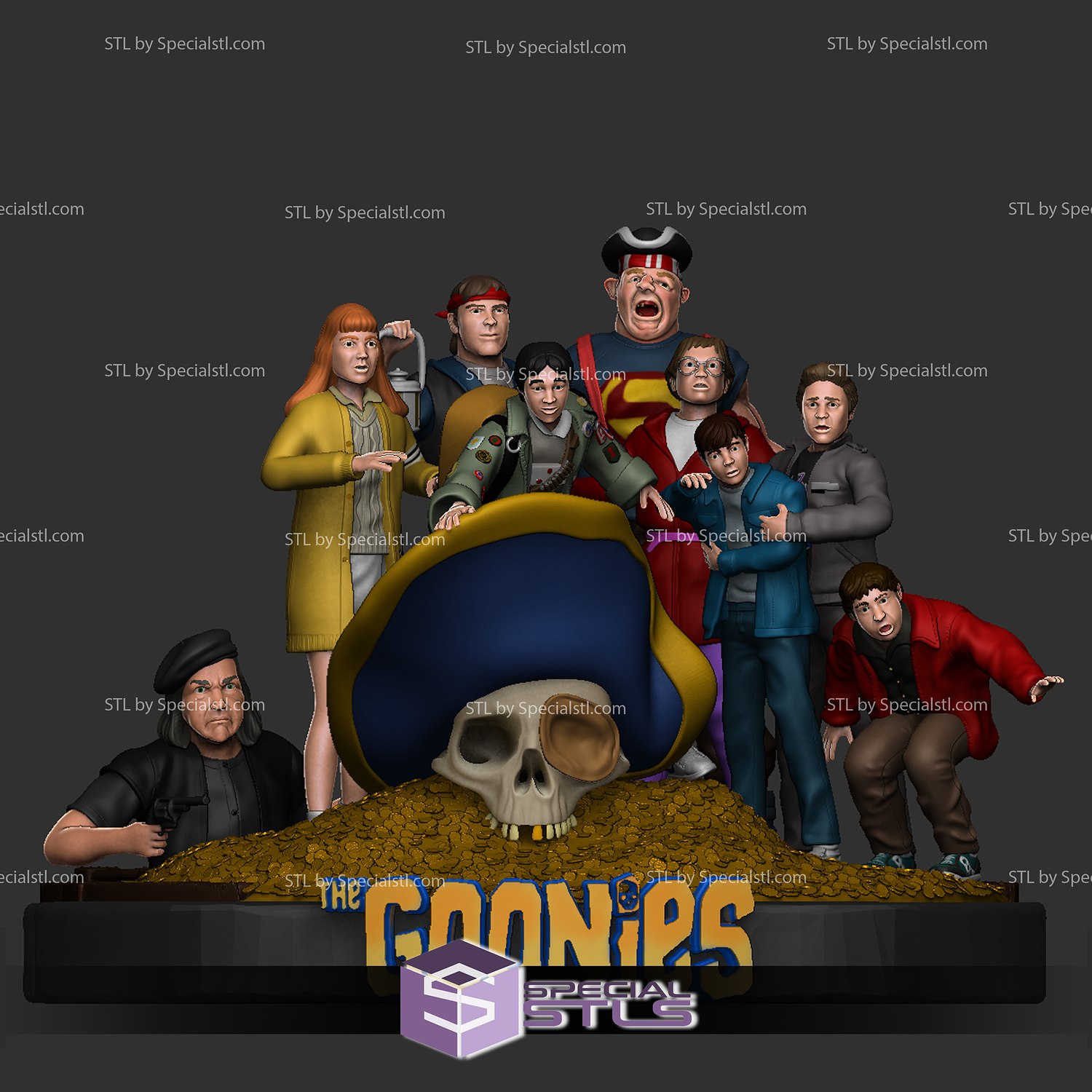 The Goonies Diorama SpecialSTL