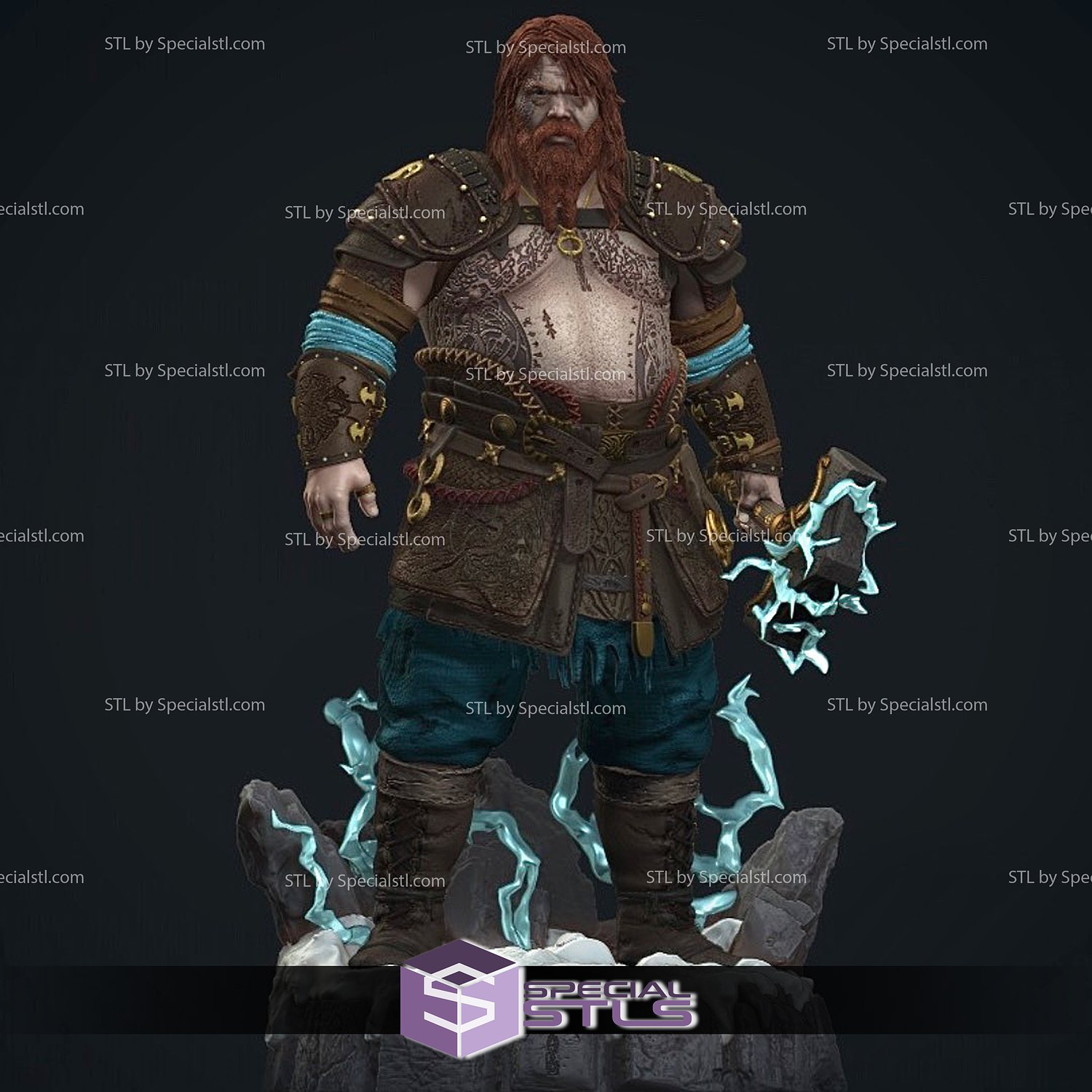 Thor - God Of War Ragnarok FanArt | 3D Print Model