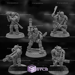 December 2022 Cyber Forge Miniatures