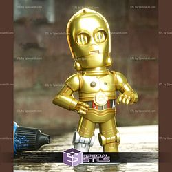 Chibi STL Collection - C-3PO