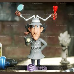 Chibi STL Collection - Inspector Gadget