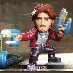 Chibi STL Collection - Star-Lord