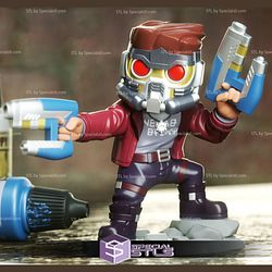 Chibi STL Collection - Star-Lord