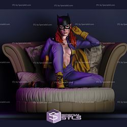 Batgirl on Sofa