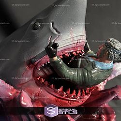 Jaws The Movie Diorama