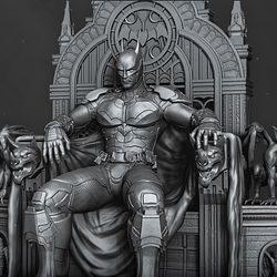 Batman On Throne from DC