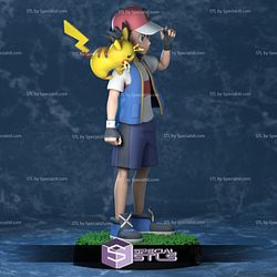 Satoshi and Pikachu