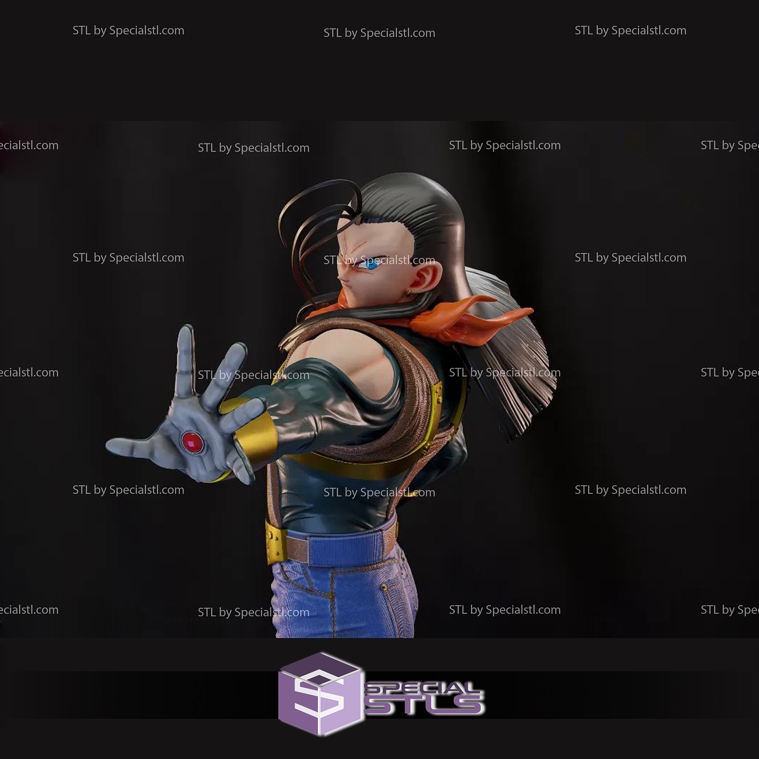 STL file dragon ball android 17 & 18 DRAGON BALL Z 🐉・3D print design to  download・Cults