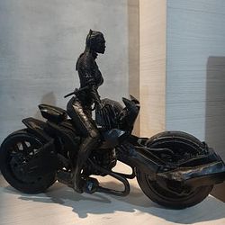 Catwoman on Motor from DC