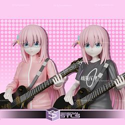 Gotou Hitori Bocchi the Rock 3D Model