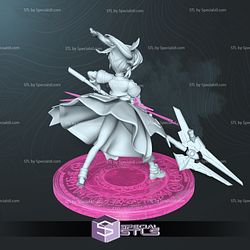 Magical Girl Lyrical Nanoha 3D Model