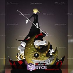 Soul Eater Maka 3D Model Standing