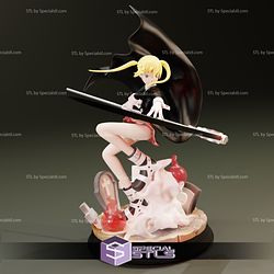 Soul Eater Maka STL Files Action Pose