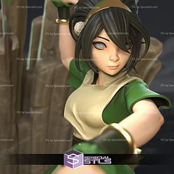 Young Adult Toph 3D Model