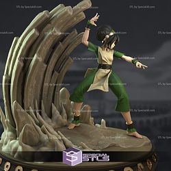 Young Adult Toph 3D Model
