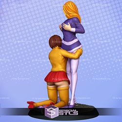 Daphne and Velma Pinup 3D Model