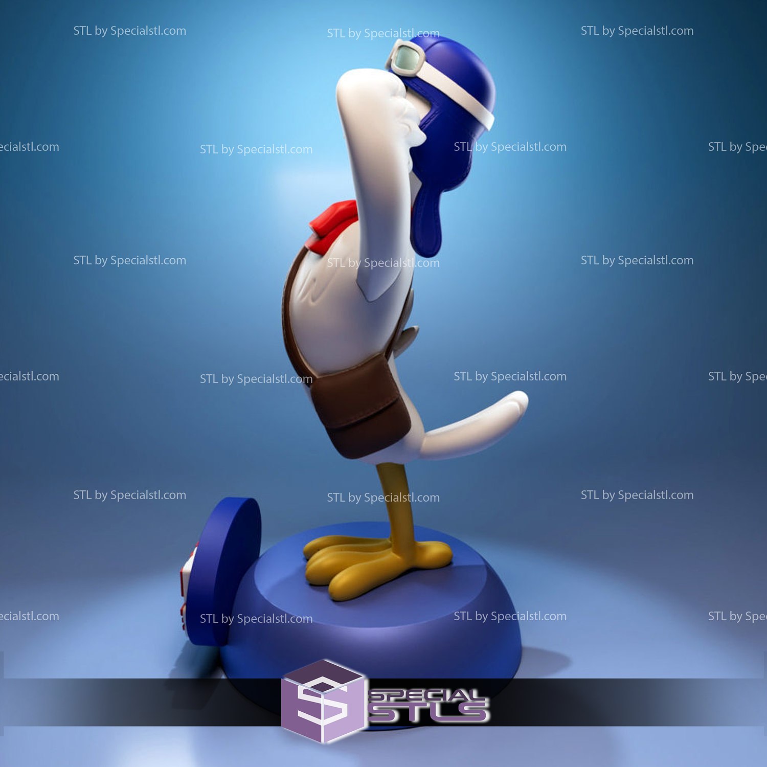 Yankee Doodle Pigeon 3D Model
