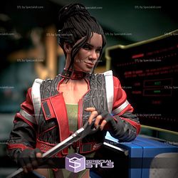 Panam Palmer 3D Model from Cyberpunk 2077