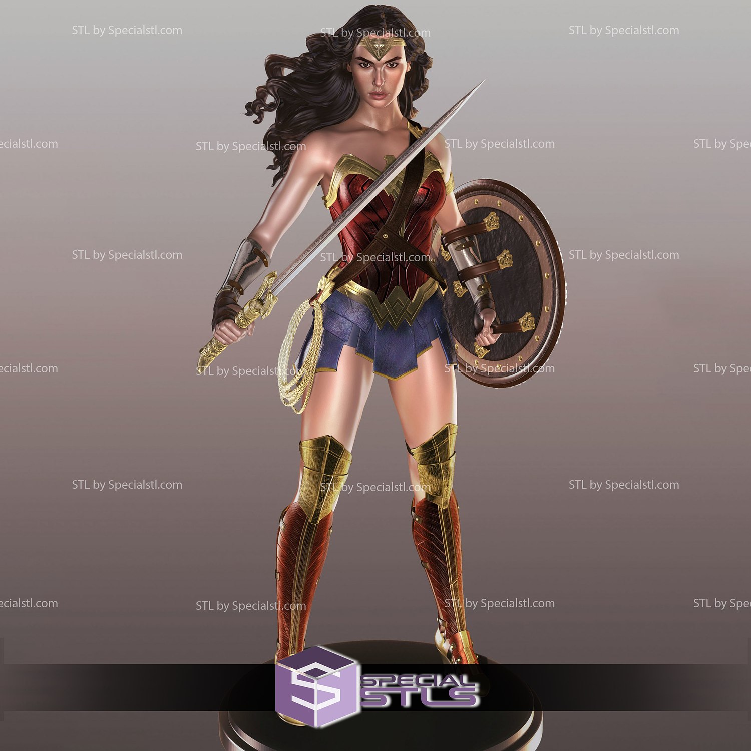 Gadot Wonder Woman 3D | SpecialSTL