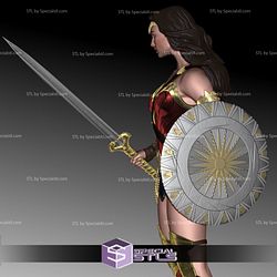 Gal Gadot Wonder Woman 3D Model