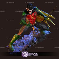 Robin 3D Model Posing