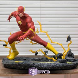 The Flash 3D Model Posing