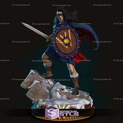 Viking Wonder Woman 3D Model