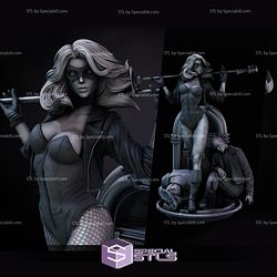 Black Canary 3D Model Standing Version