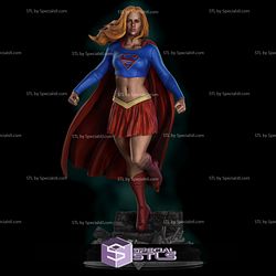 Super Girl 3D ModelFlying V2