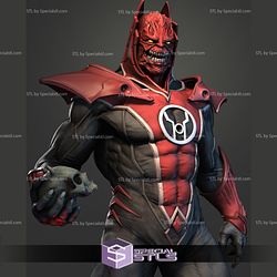 Atrocitus 3D Model Red Lantern Standing