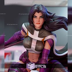 Huntress 3D Model from DC Action Pose