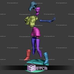 Android 18 3D Model Standing