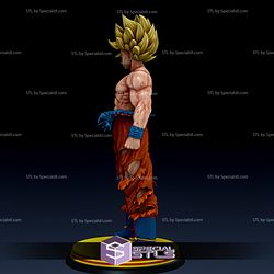 Goku Namek 3D Model Standing
