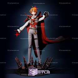 Count Tartaglia Dracula 3D Model Genshin Impact