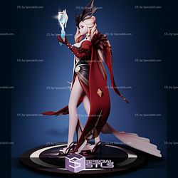 La Signora 3D Model Genshin Impact