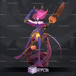 Janna Bewitching 3D Model from League of Legend