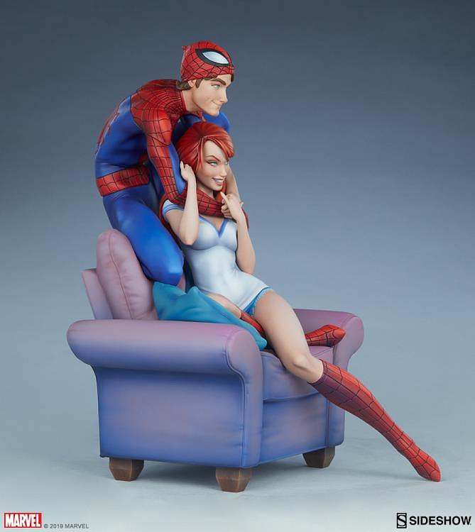 Mary Jane and Spiderman from Marvel