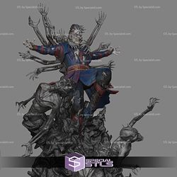 Doctor Strange 3D Model Zombie and Standard Verison