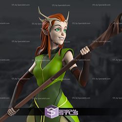 Keyleth 3D Model from Vox Machina