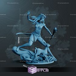 Keyleth STL files Action Pose The Legend of Vox Machina