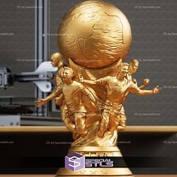 Argentina World Cup Champion 3D Model