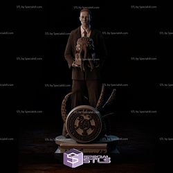 Howard Phillips Lovecraft 3D Model Standing