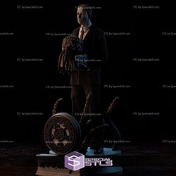 Howard Phillips Lovecraft 3D Model Standing