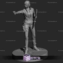 Claire Redfield 3D Model Standing