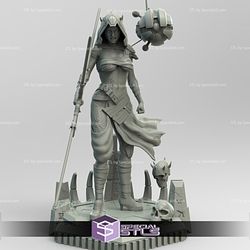 Zabrak Sith Girl 3D Model