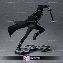 Kirito 3D Model Action Pose