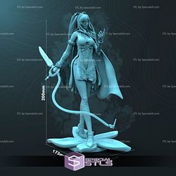 Zero 3D Model from Drakengard 3