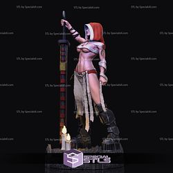 Sister Repentia Warhammer 40K 3D Model
